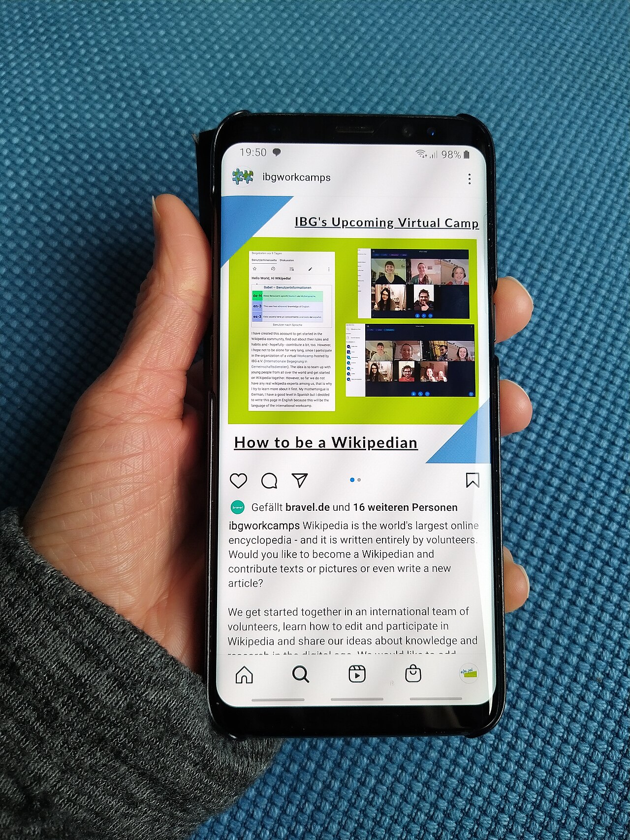 Une application de quiz sur smartphone