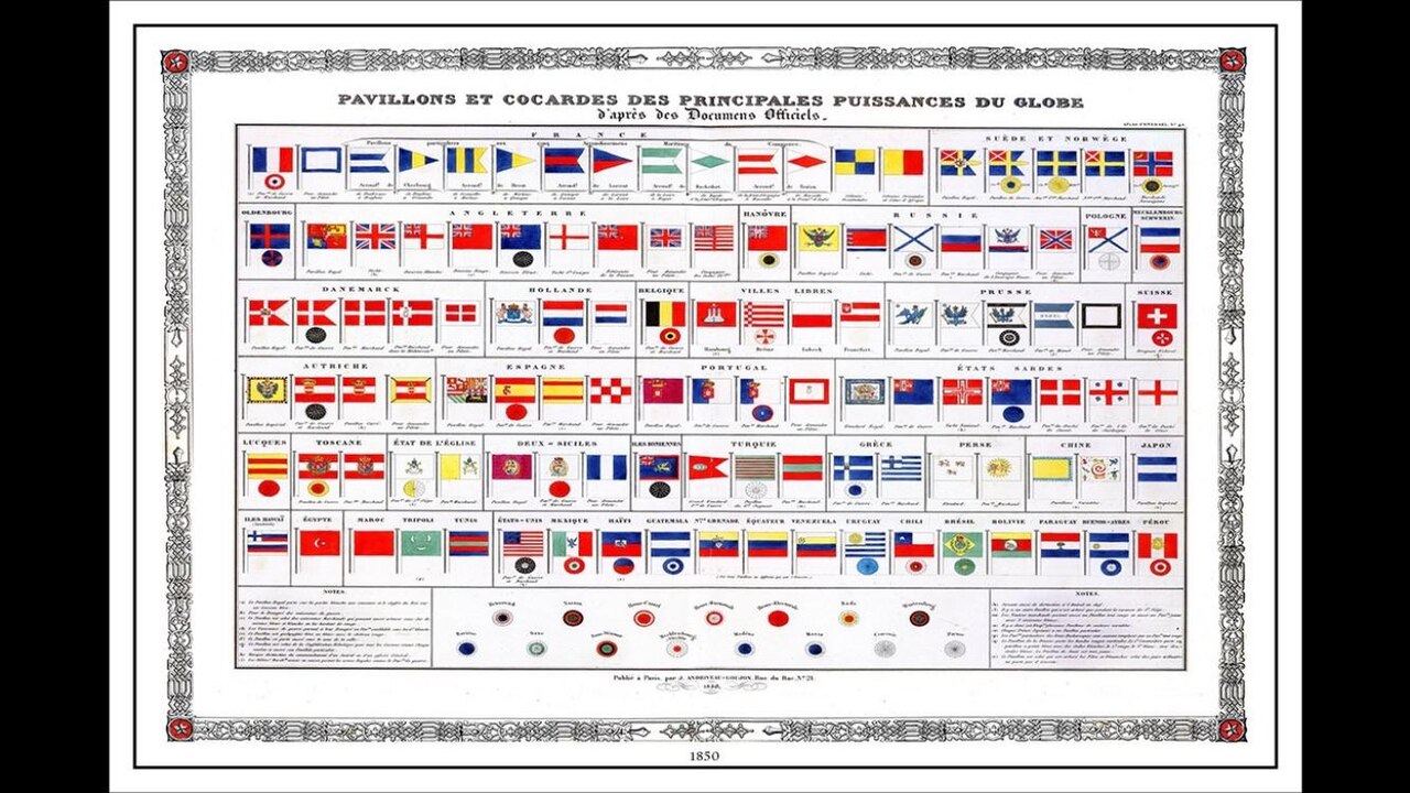 An antique world map