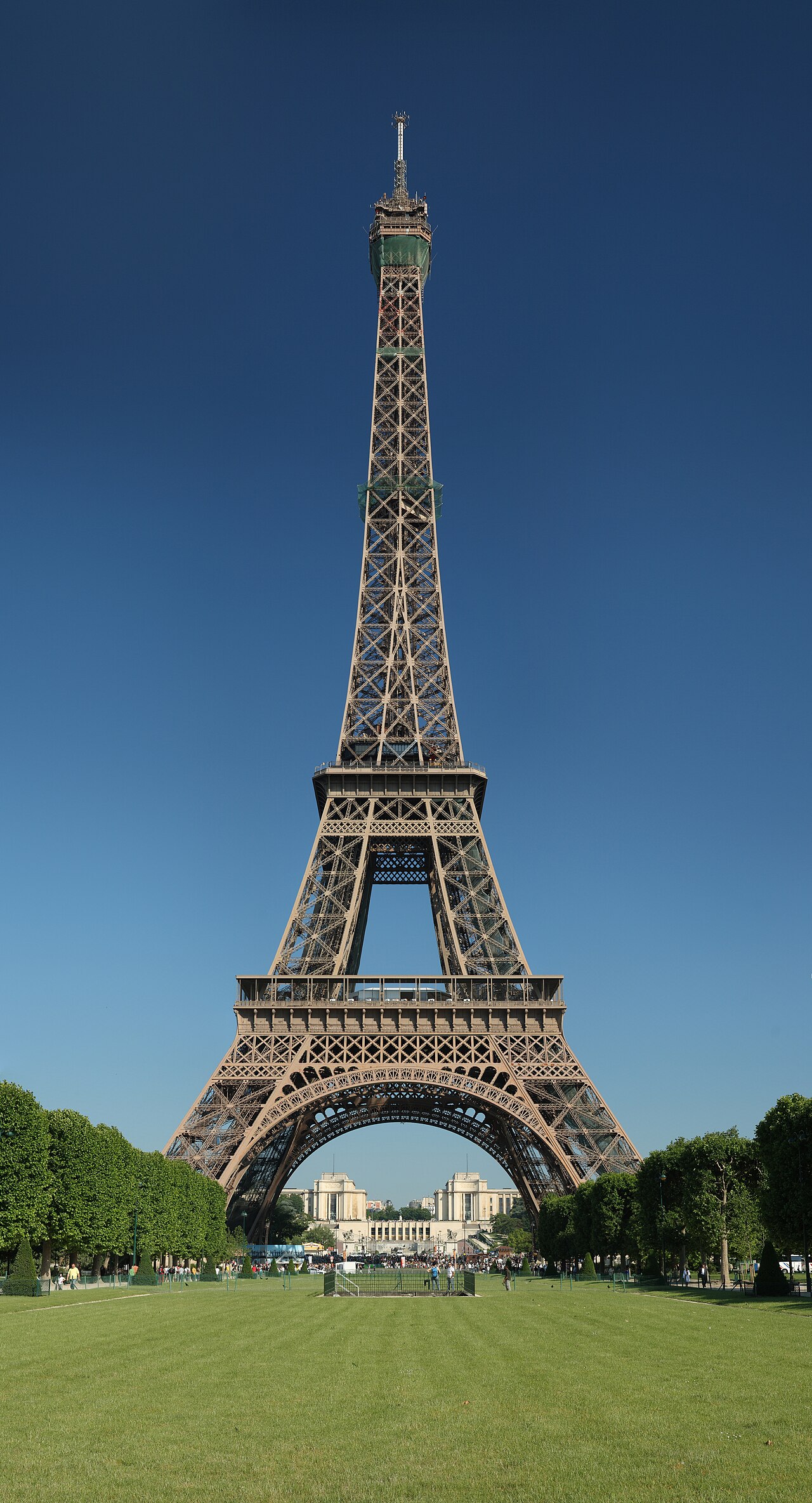 The Eiffel Tower in Paris