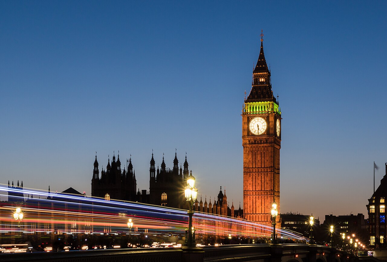 Big Ben and the Palace of Westminster in London