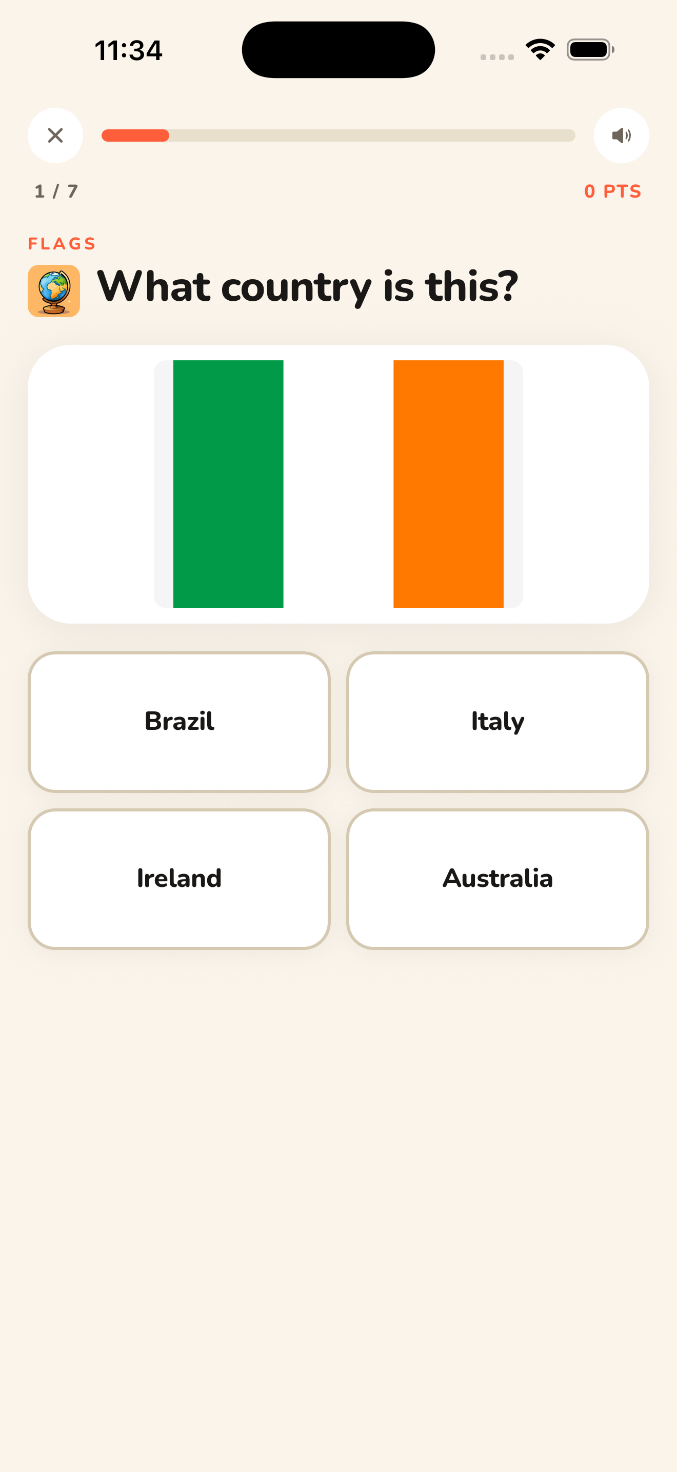 Flags Quiz SAPIRO