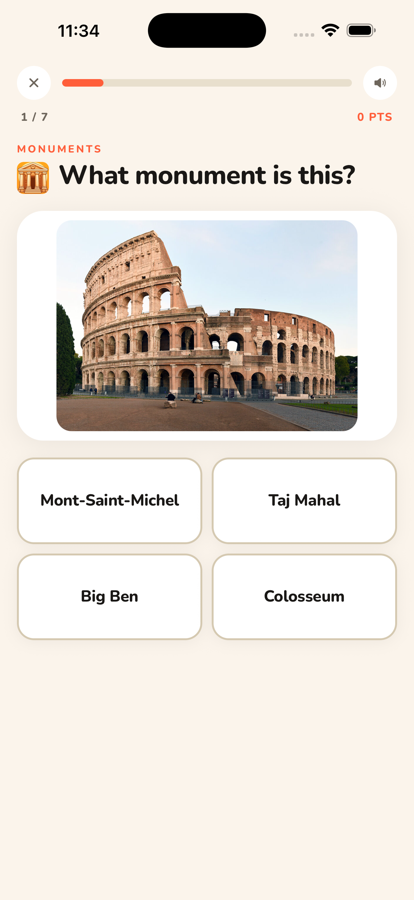 Monuments Quiz SAPIRO