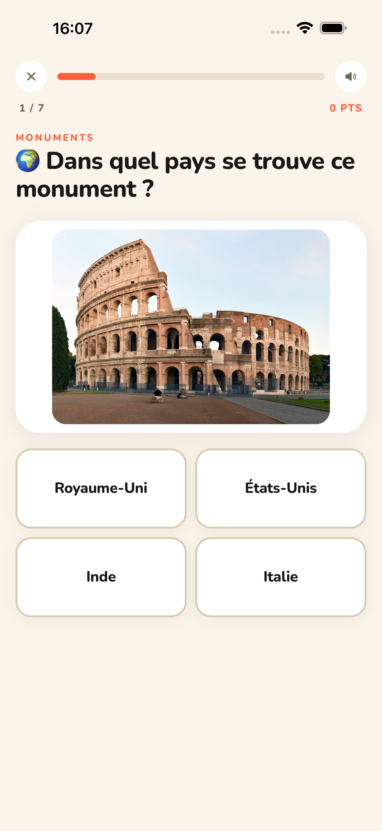 Quiz Monuments SAPIRO